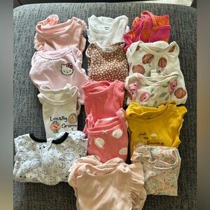 Baby girls clothes 6-9 months and 12 months